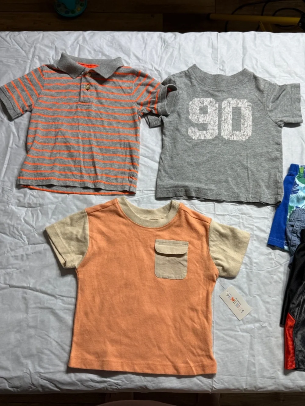 Toddler Baby Boy Summer Clothing Bundle Shirts and Shorts Size 12 Months